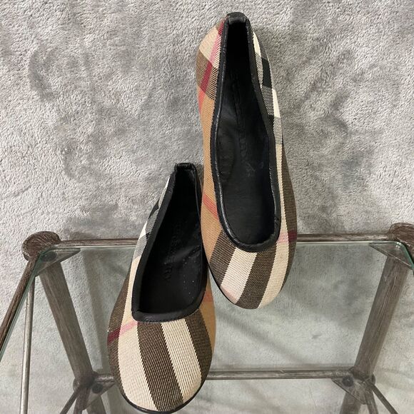 Burberry London Other - Burberry Kids Checkered Dress Shoes in Brown and Black